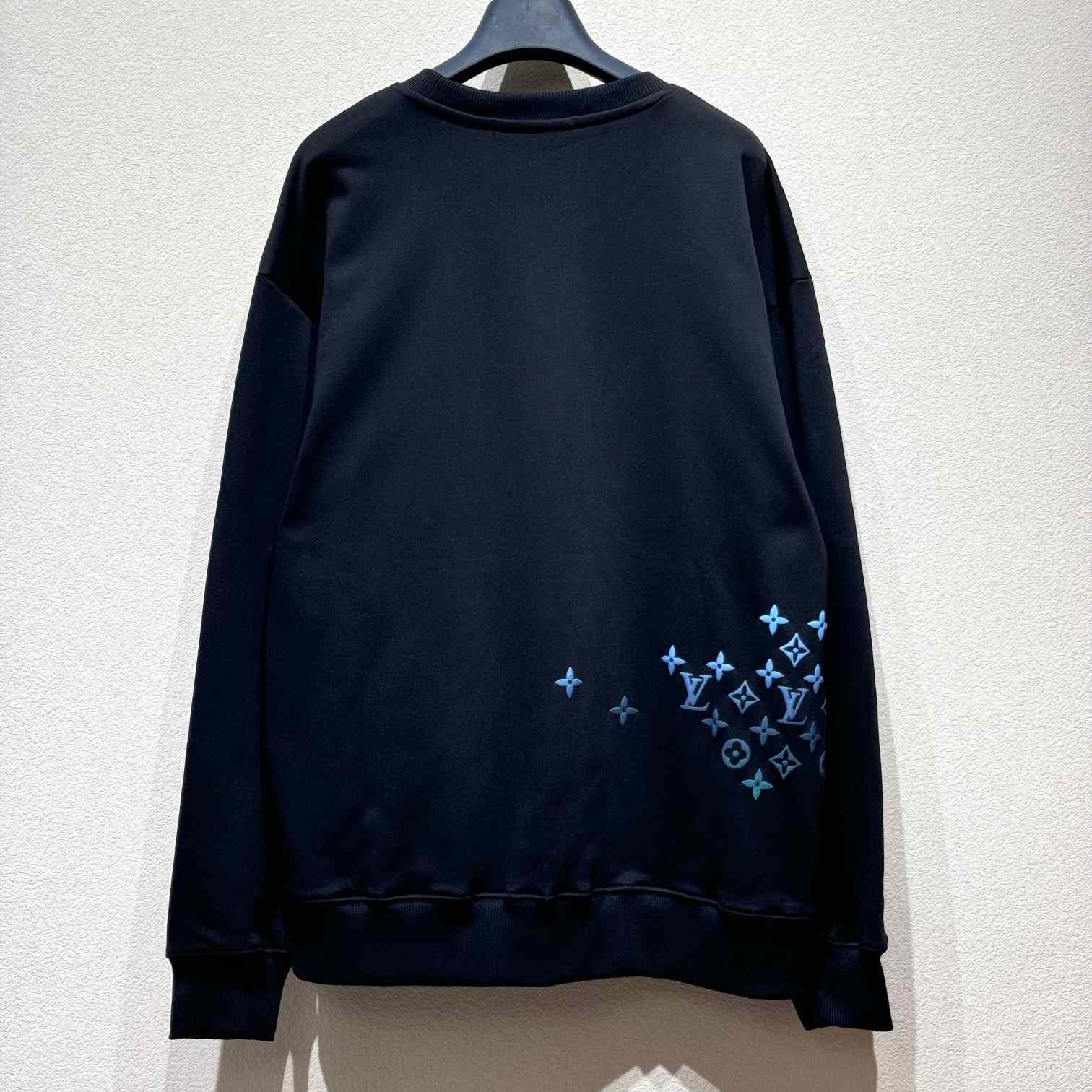 Louis Vuitton Embroidered Cotton Sweatshirt - DesignerGu