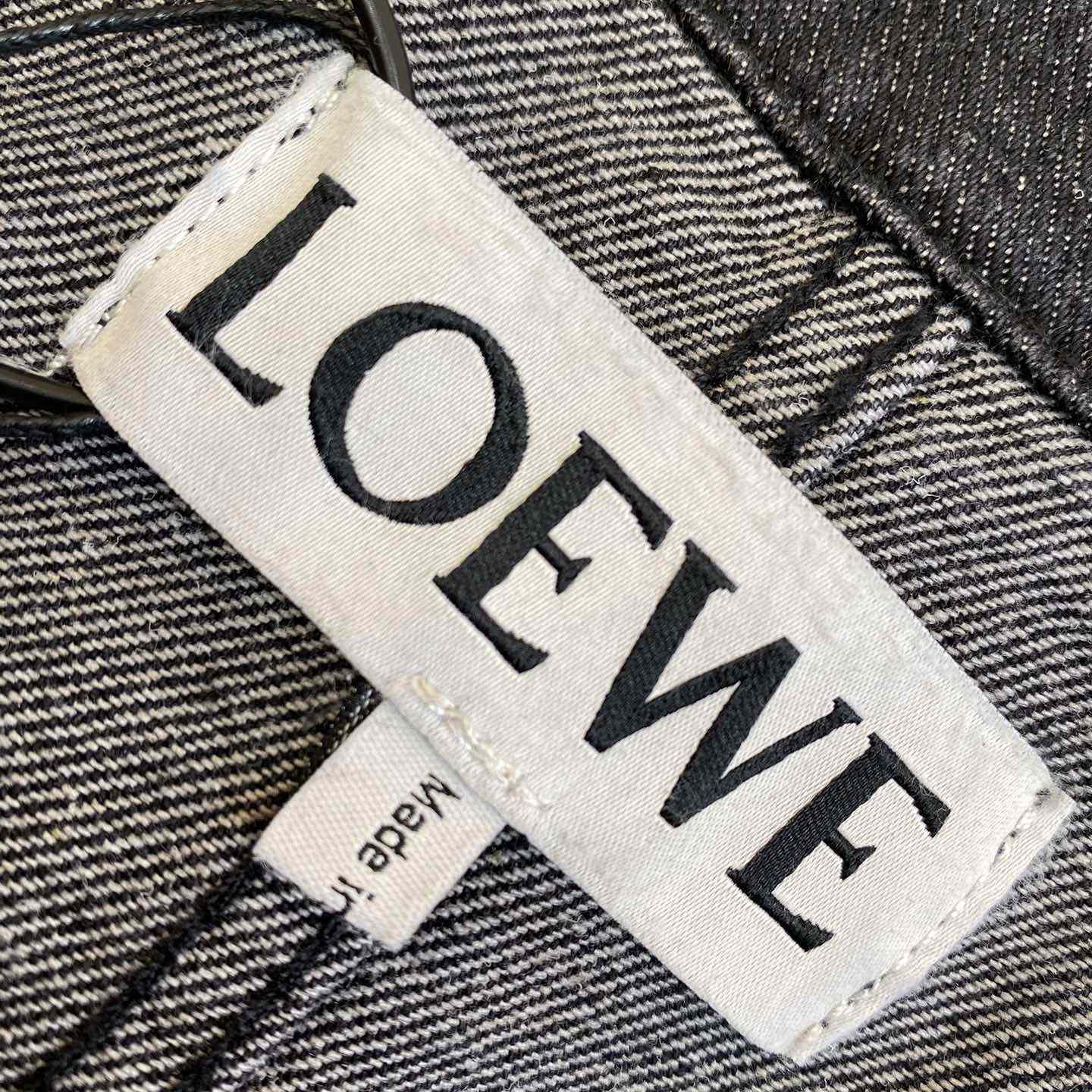 Loewe Button-Up Workwear Denim Jacket - DesignerGu