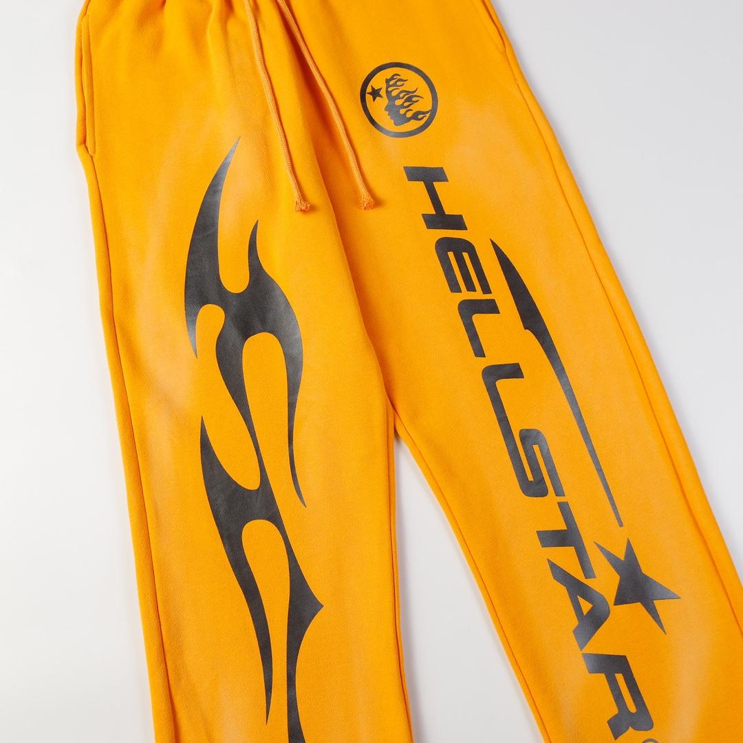 Hellstar Fire Flare Bottom Sweatpants  - DesignerGu