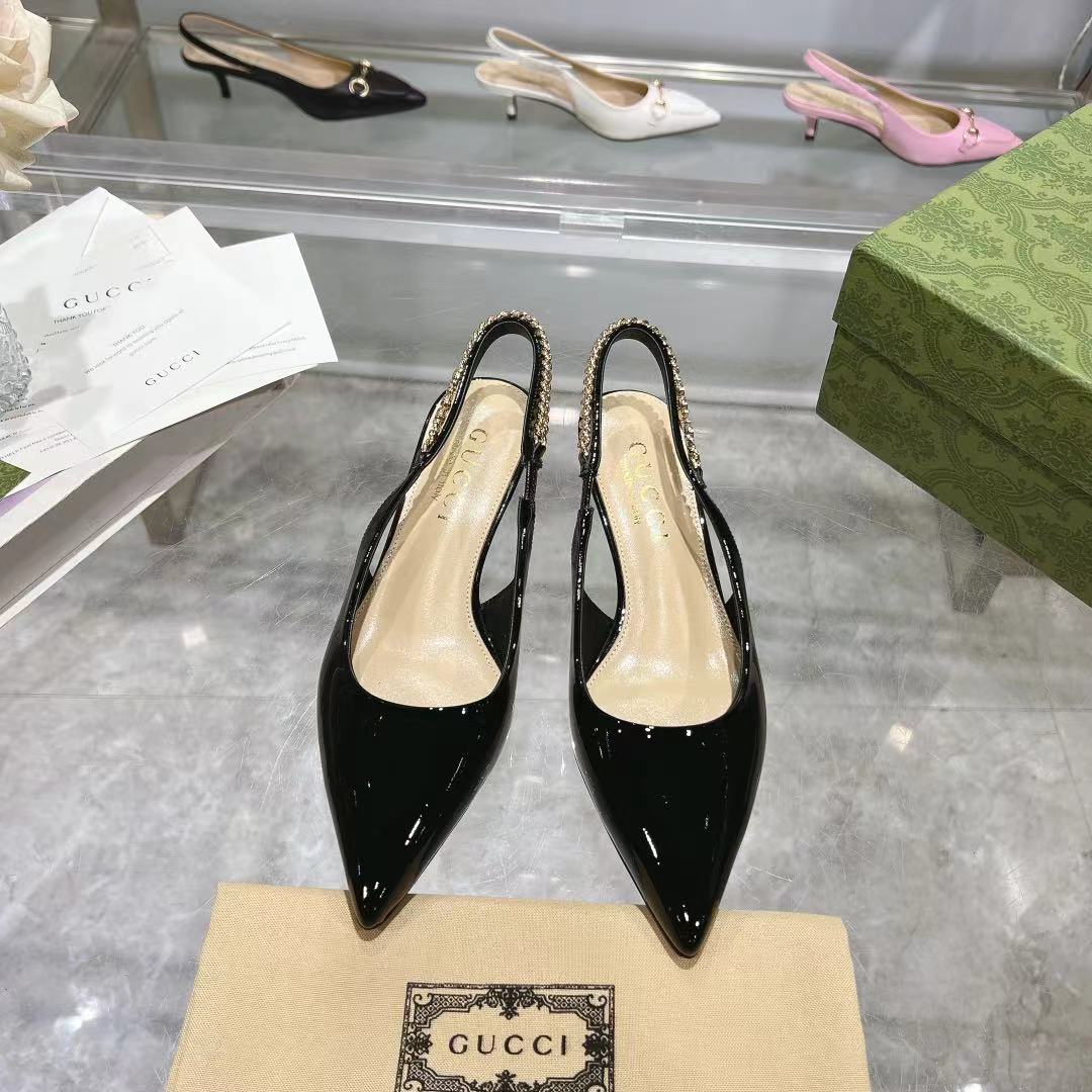 Gucci Signoria Slingback Pump - DesignerGu