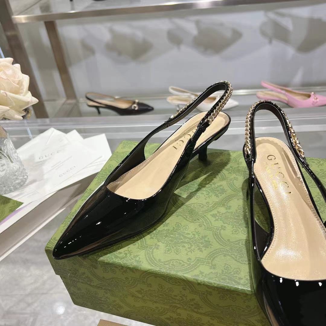 Gucci Signoria Slingback Pump - DesignerGu