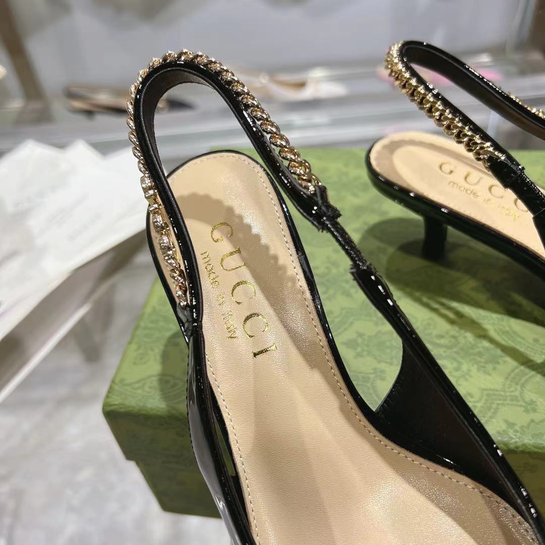 Gucci Signoria Slingback Pump - DesignerGu