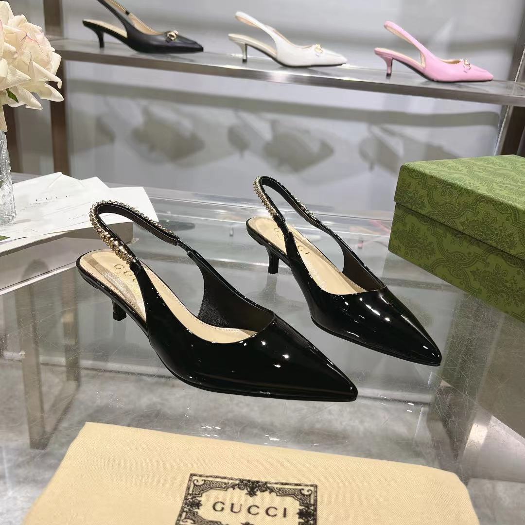 Gucci Signoria Slingback Pump - DesignerGu