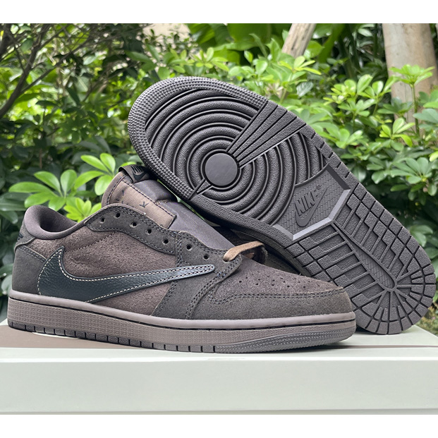 Travis Scott x Jordan Air Jordan 1 Low OG “Velvet Brown” Sneaker     DM7866-202 - DesignerGu