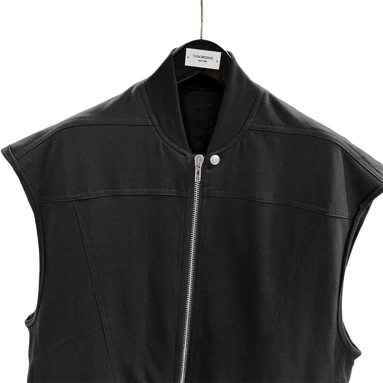 Rick Owens DRKSHDW Zip-up Cotton Vest - DesignerGu