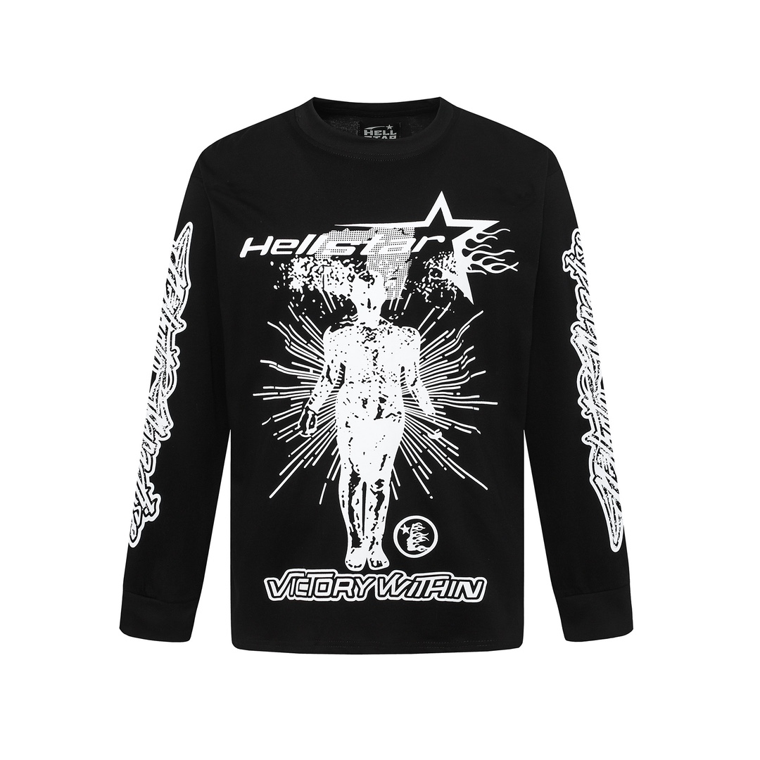 Hellstar Thermal Print Long Sleeve - DesignerGu