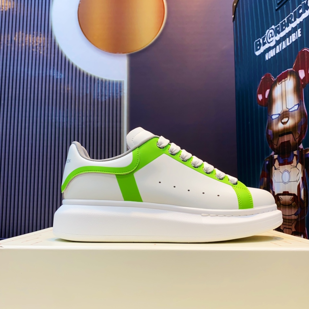 Alexander Mcqueen Oversized Sneaker 'White Green Ombre' - DesignerGu