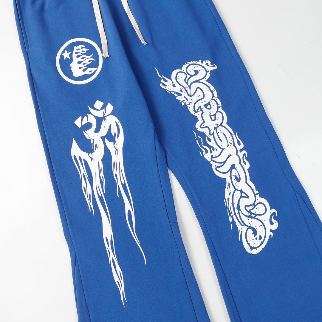 Hellstar Capsule 4 Blue Sweatpants - DesignerGu