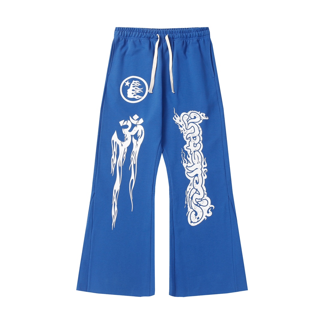 Hellstar Capsule 4 Blue Sweatpants - DesignerGu