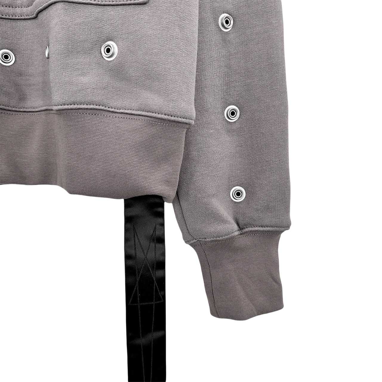 Rick Owens DRKSHDW Stud-detailing Zipped Hoodie - DesignerGu