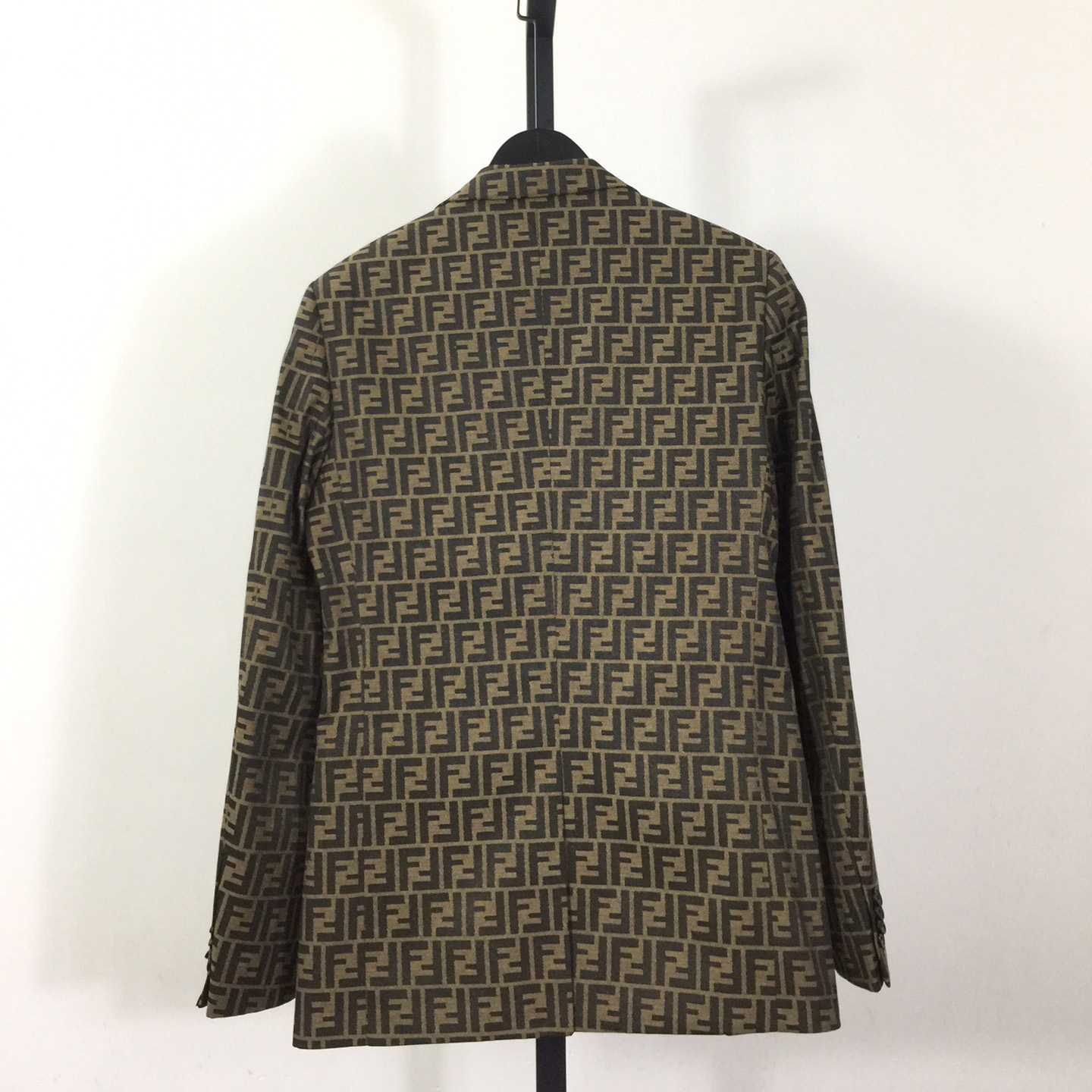 Fendi Fendace FF Jacquard Mens Blazer - DesignerGu