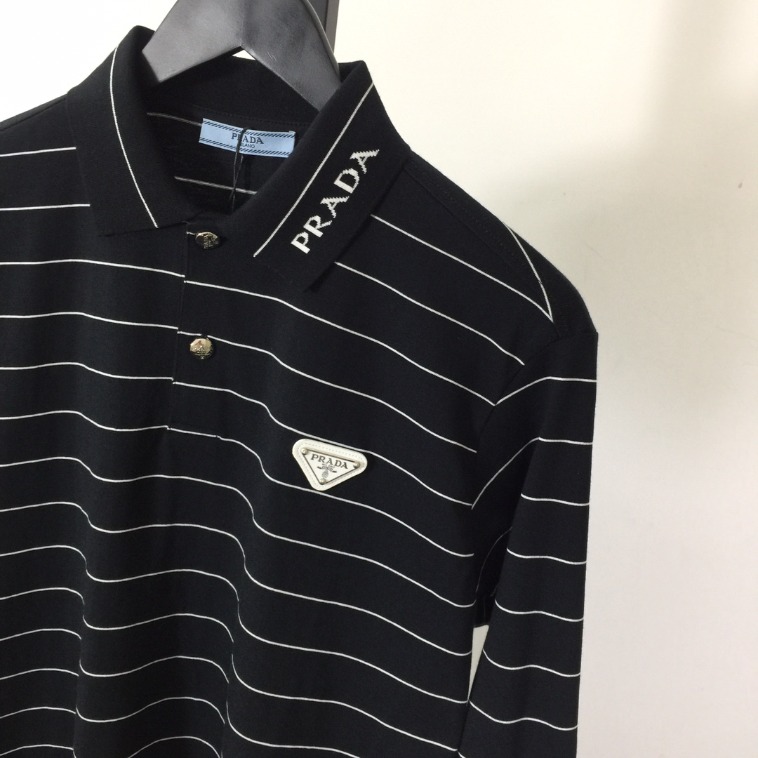 Prada Cotton Polo - DesignerGu