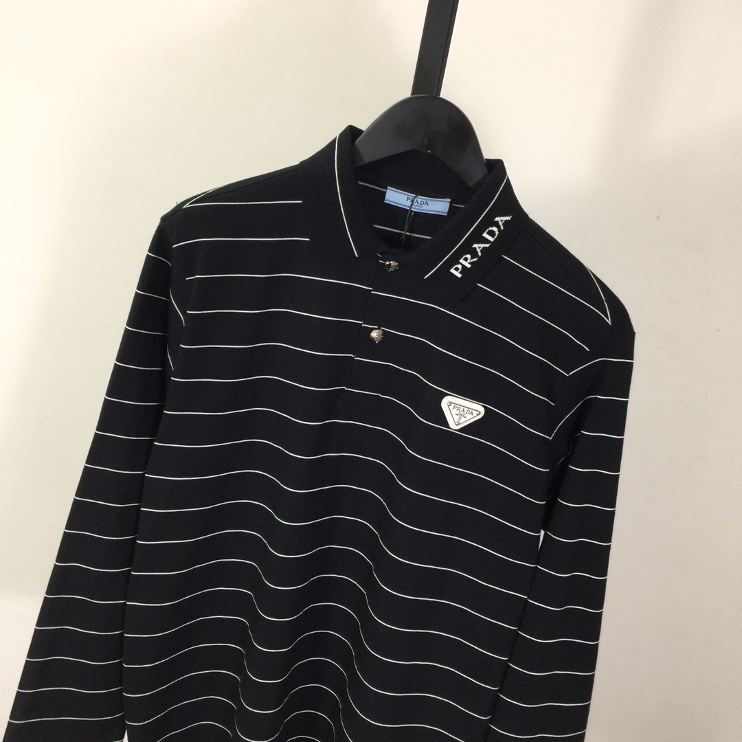 Prada Cotton Polo - DesignerGu