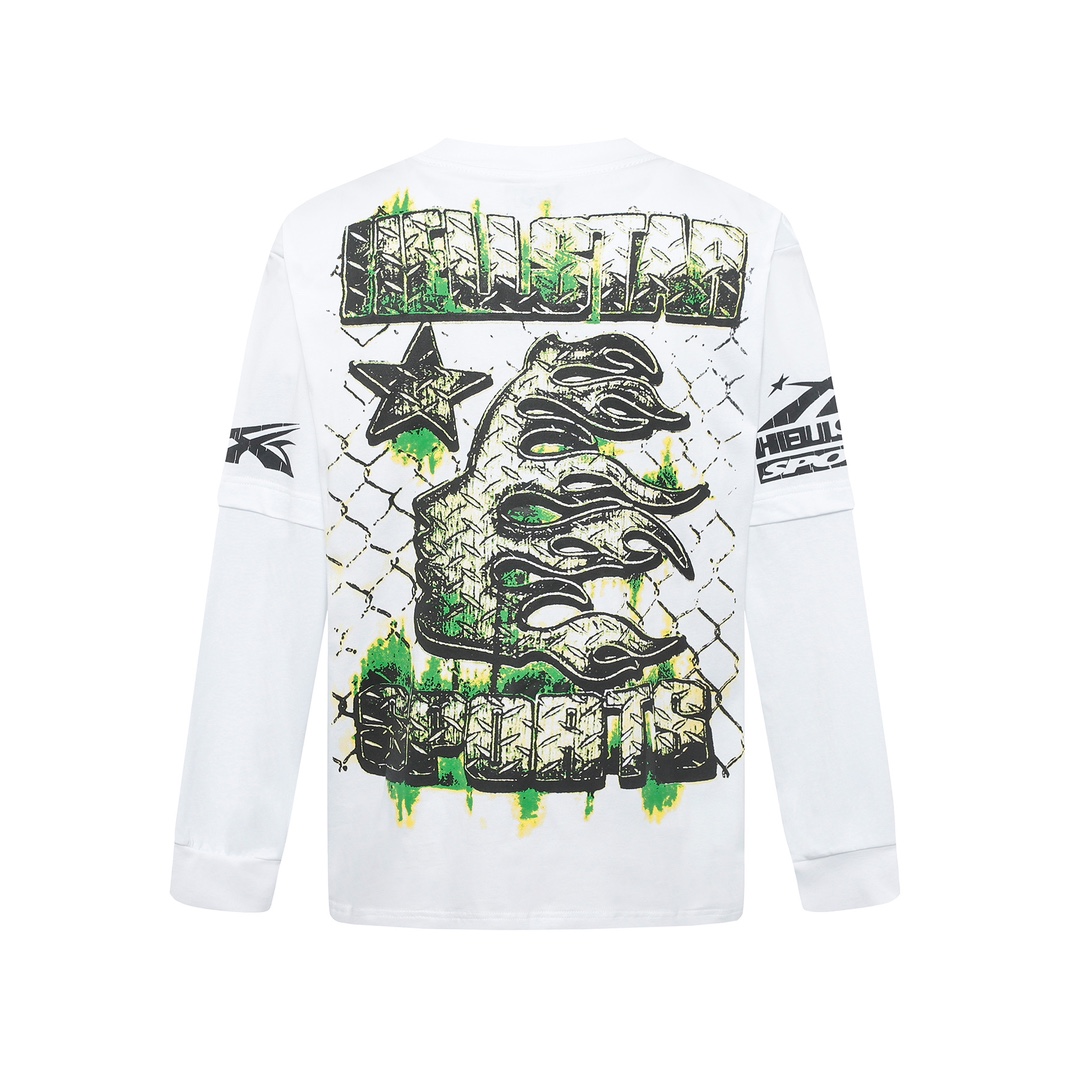 Hellstar War Ready! Long Sleeve T-Shirt - DesignerGu