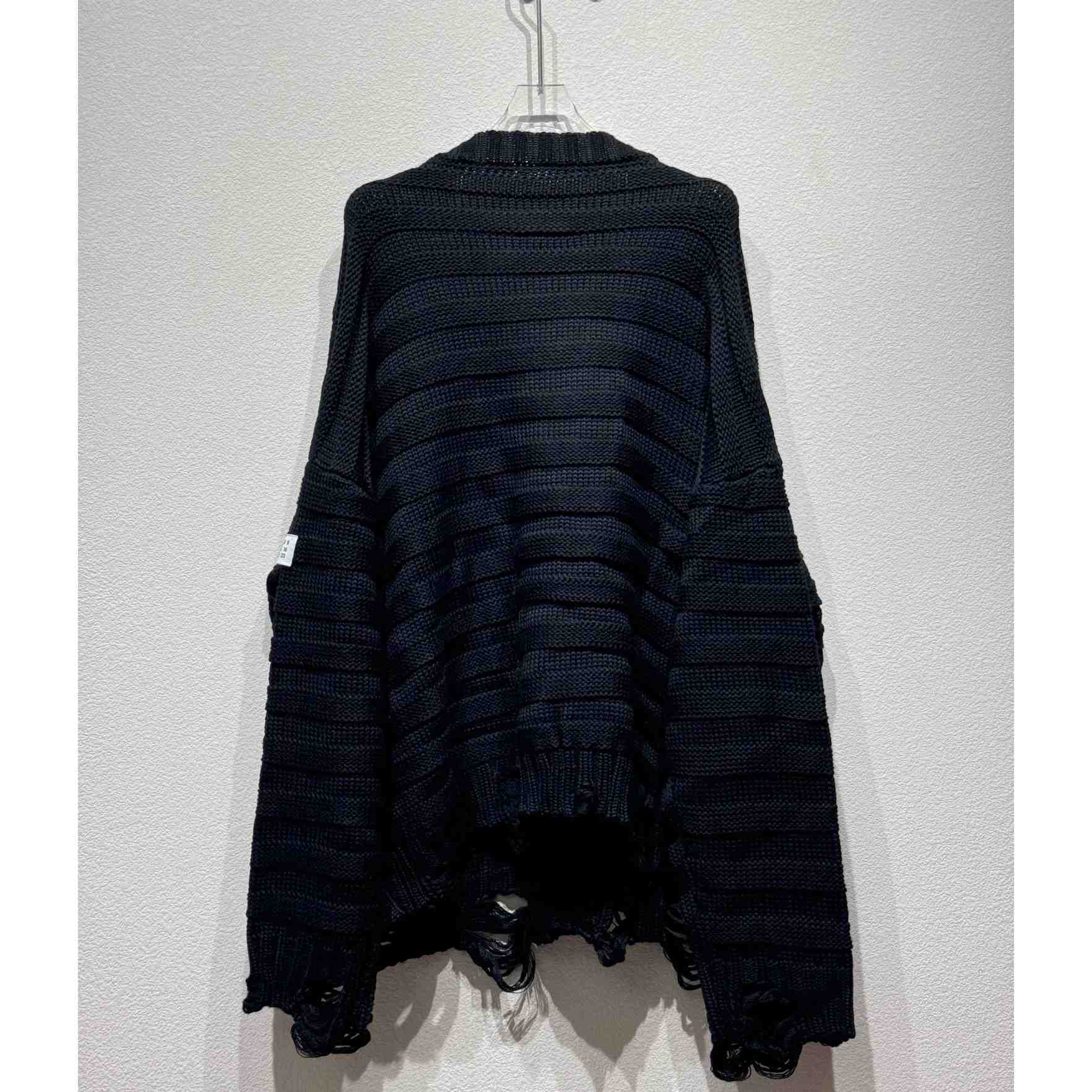 MM6 Maison Margiela V-neck Knited Cardigan - DesignerGu