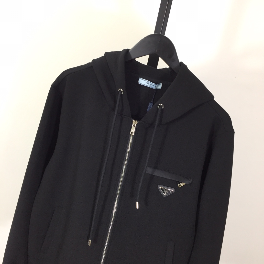 Prada Hooded Sweatshirt - DesignerGu