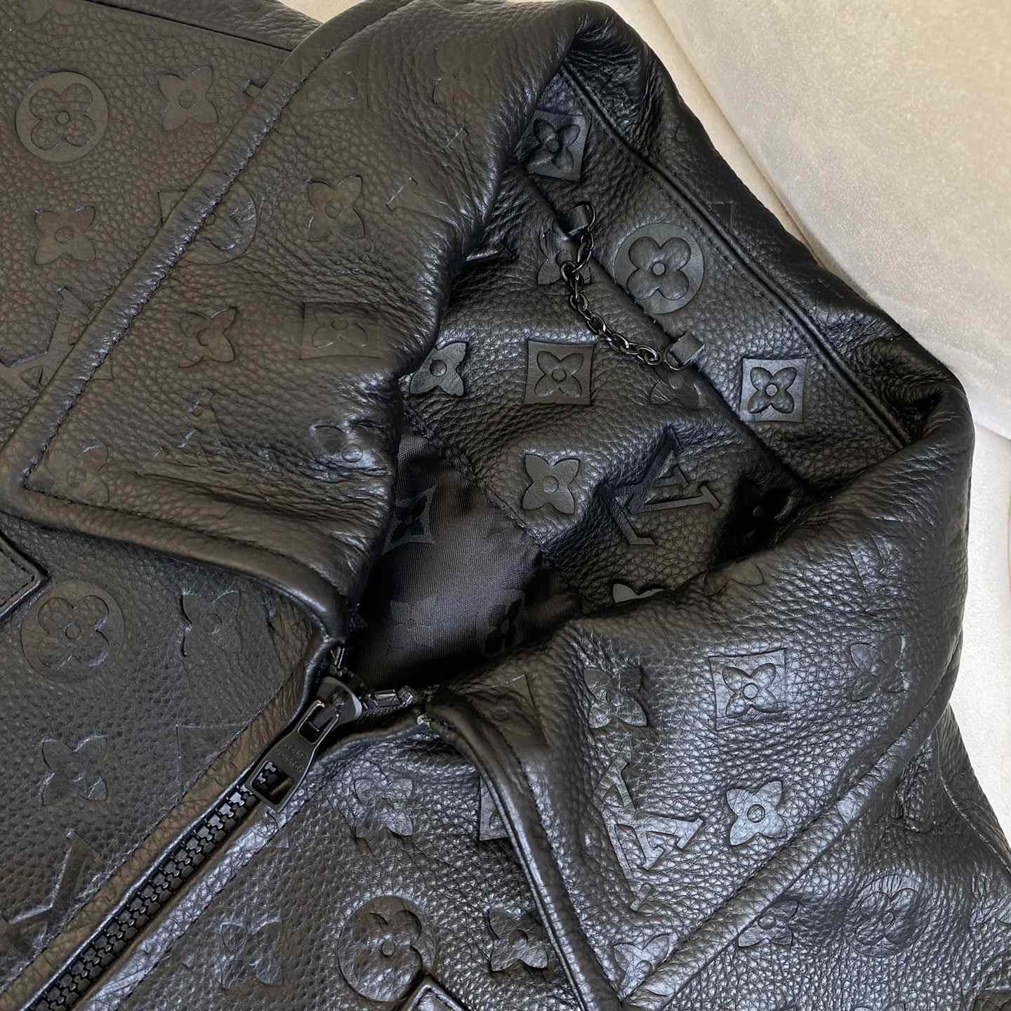 Louis Vuitton Monogram Embossed Utility Jacket    - DesignerGu