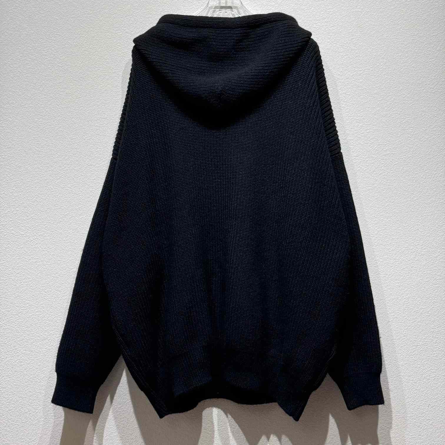 Celine Sweater In Ribbed Wool - DesignerGu