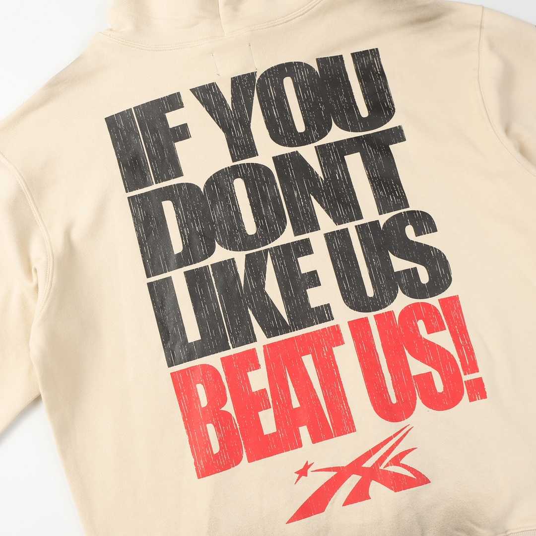 Hellstar If You Dont Like Us Beat Us Hoodie - DesignerGu