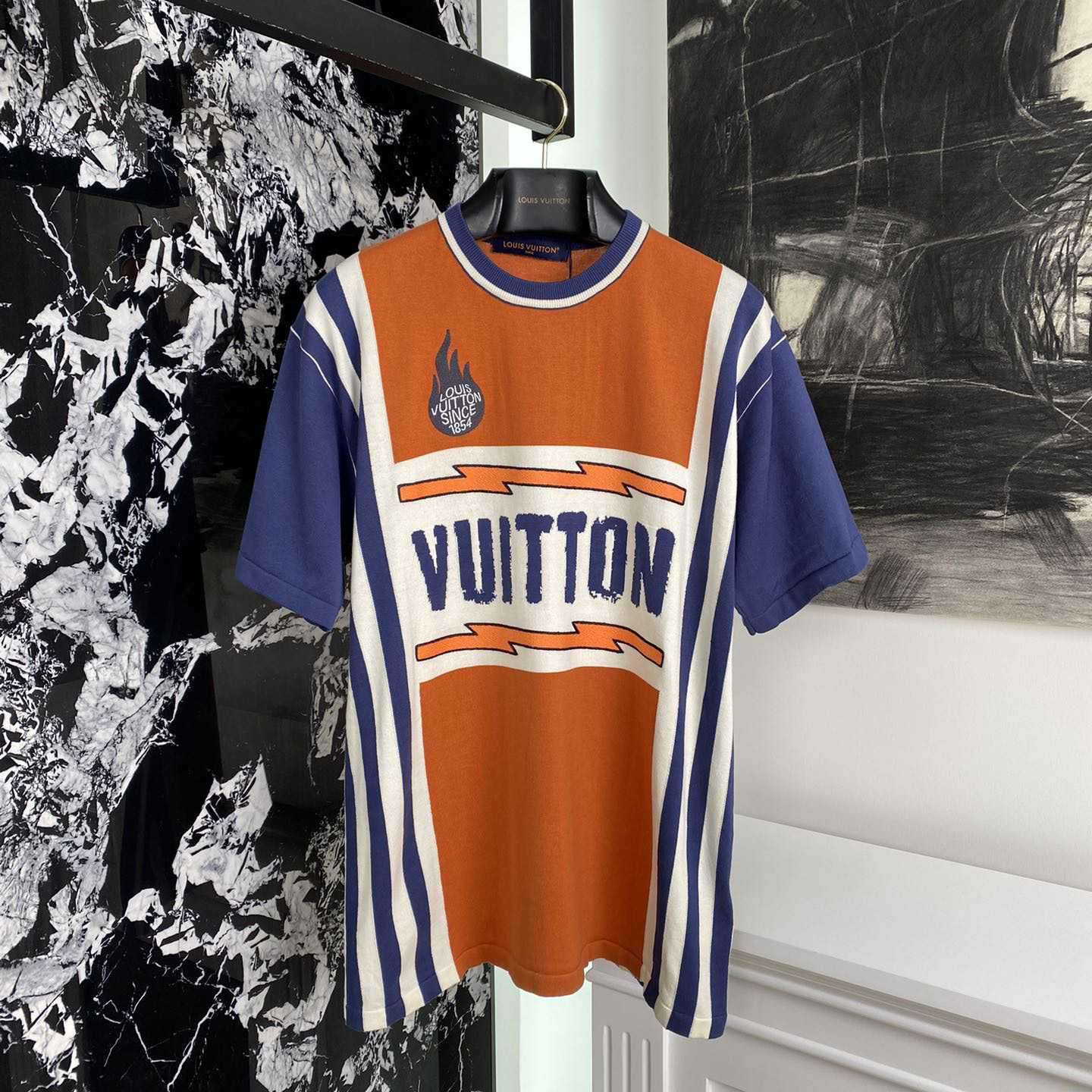 Louis Vuitton Short-Sleeved Cotton T-Shirt - DesignerGu