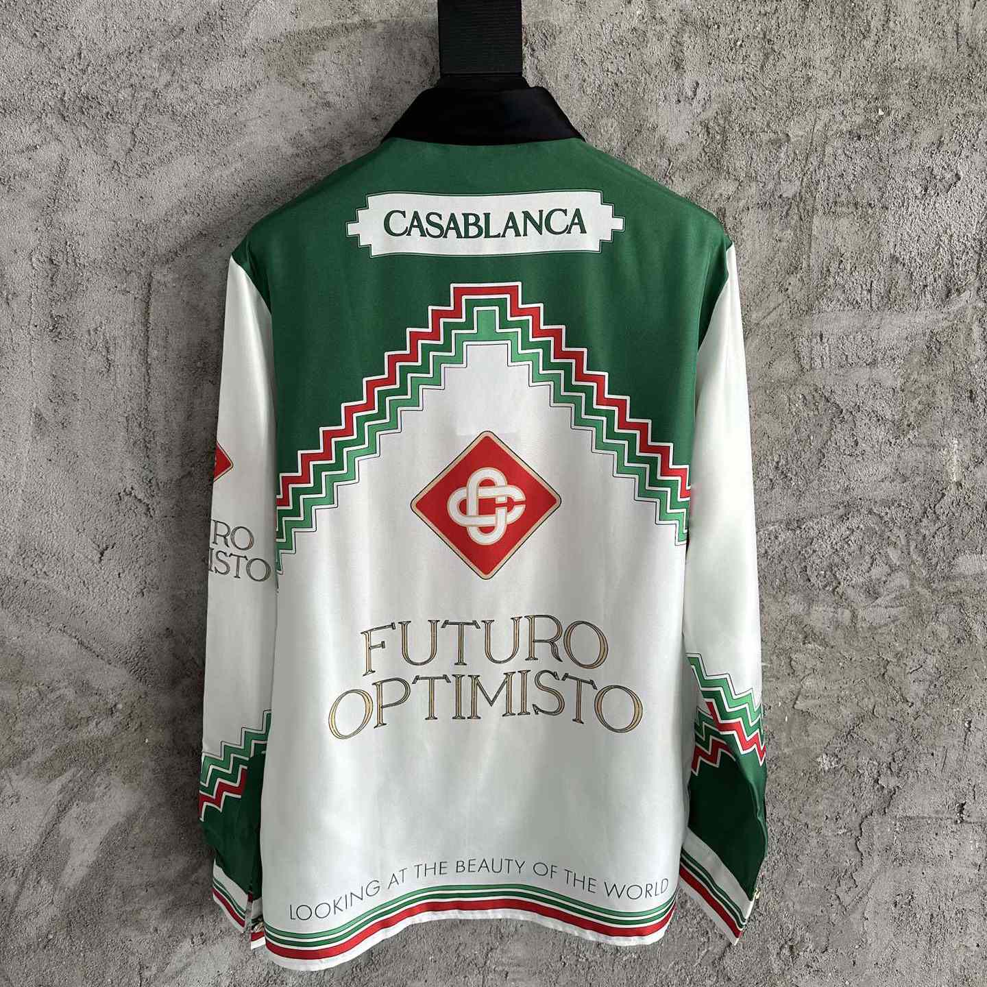 Casablanca Futuro Optimisto Print Shir - DesignerGu