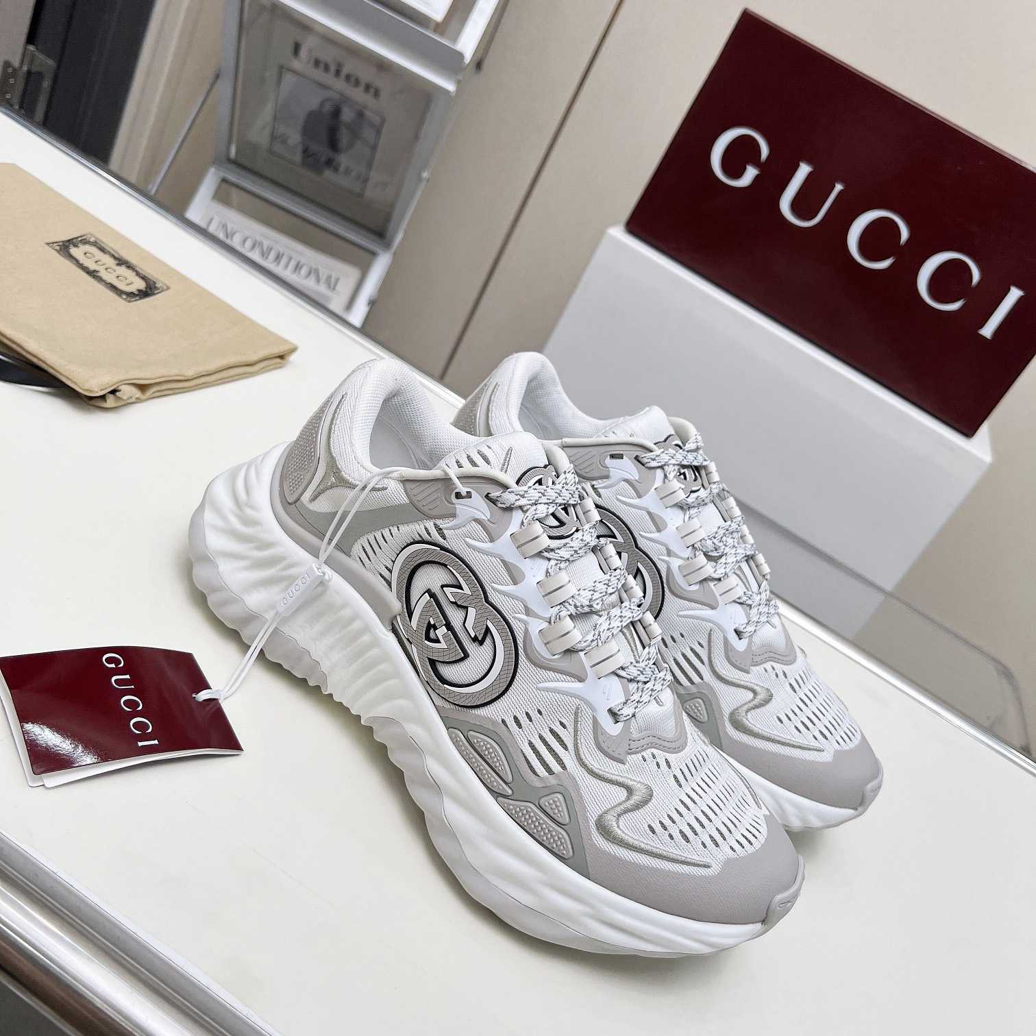 Gucci Ripple Sneaker - DesignerGu