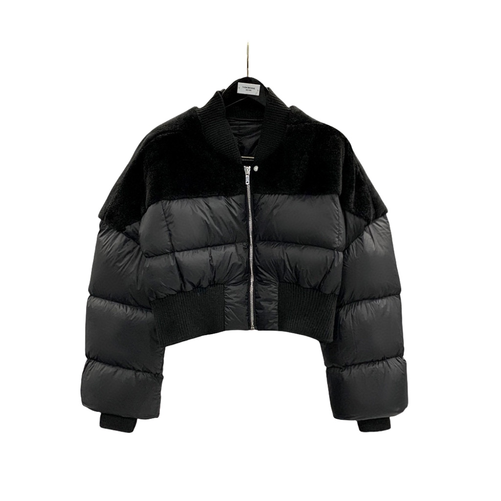 Rick Owens Padded Cropped Jacket - DesignerGu