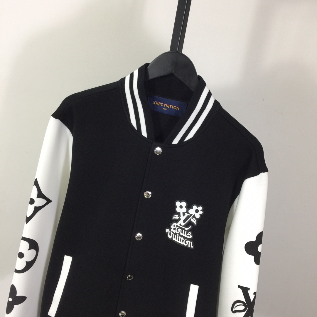 Louis Vuitton Embroidered Varsity Jacket - DesignerGu