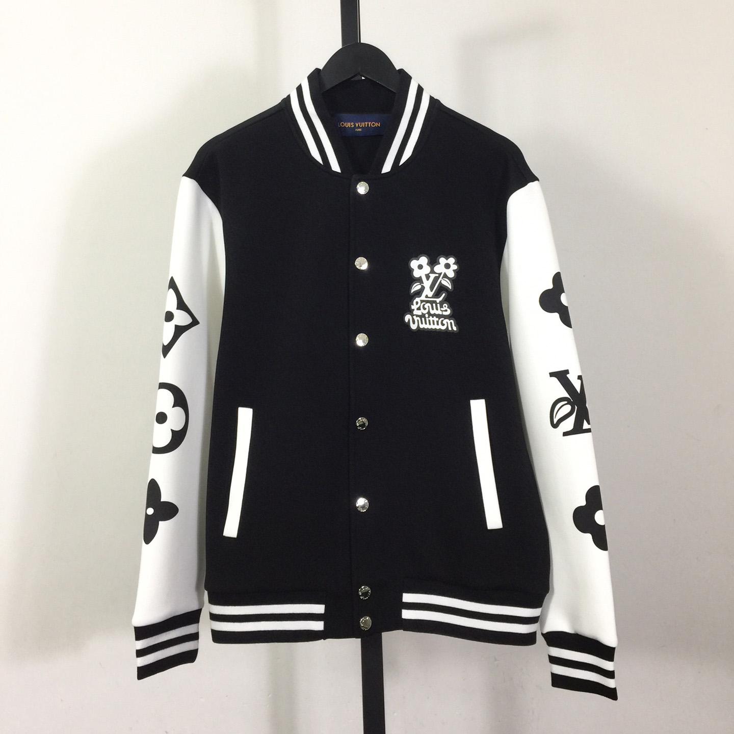 Louis Vuitton Embroidered Varsity Jacket - DesignerGu