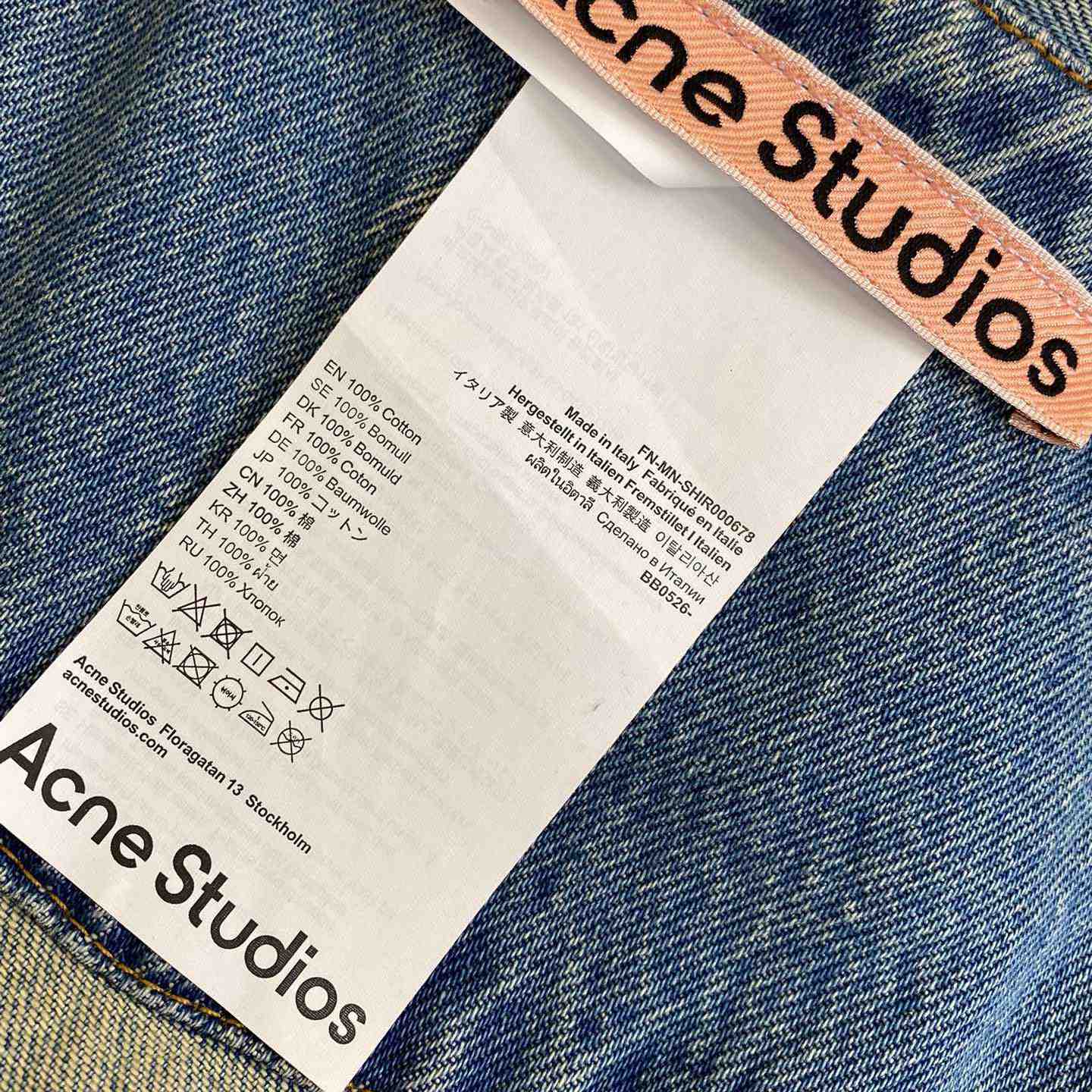 Acne Studios Denim Shirt - DesignerGu