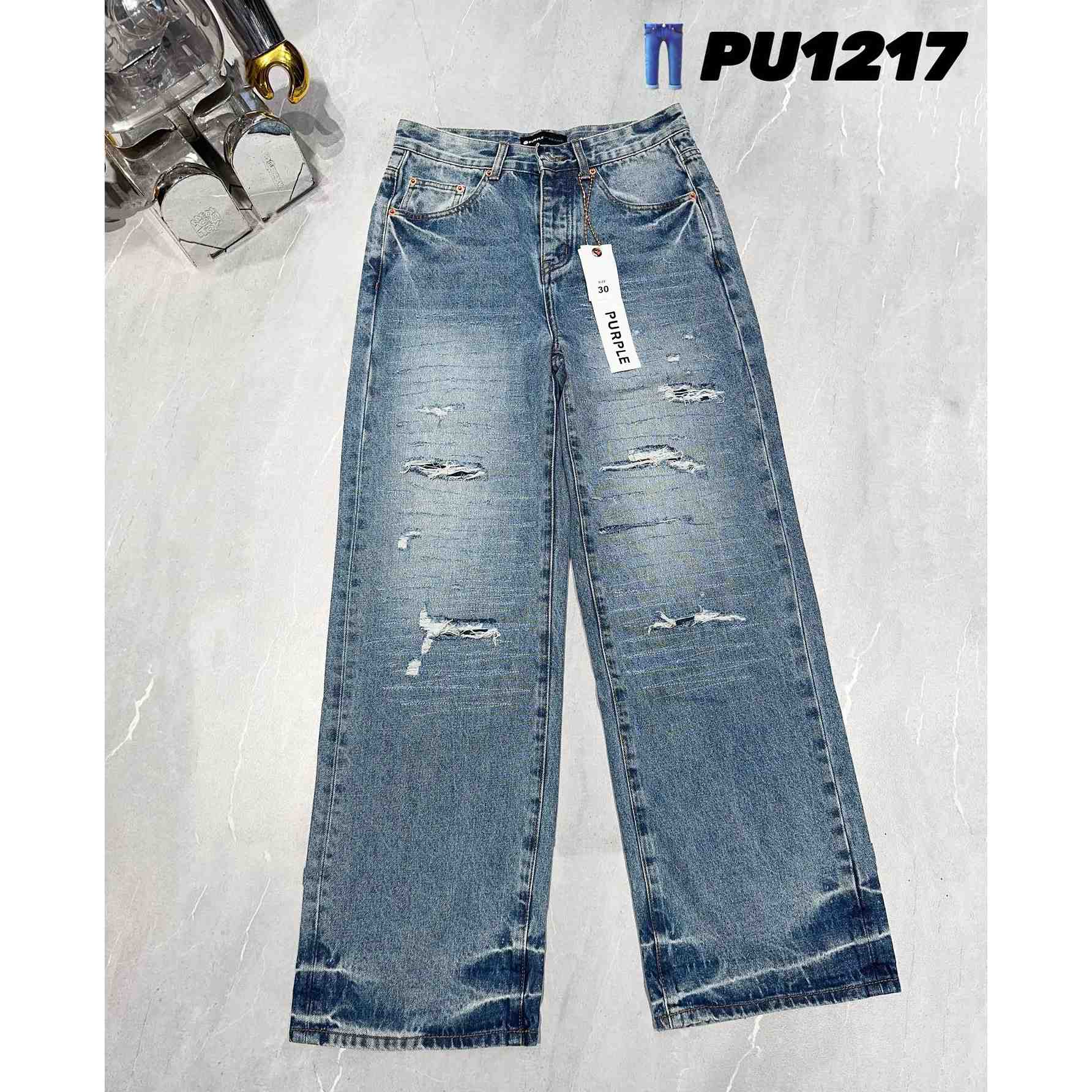 Purple-Brand Jeans   PU1217 - DesignerGu