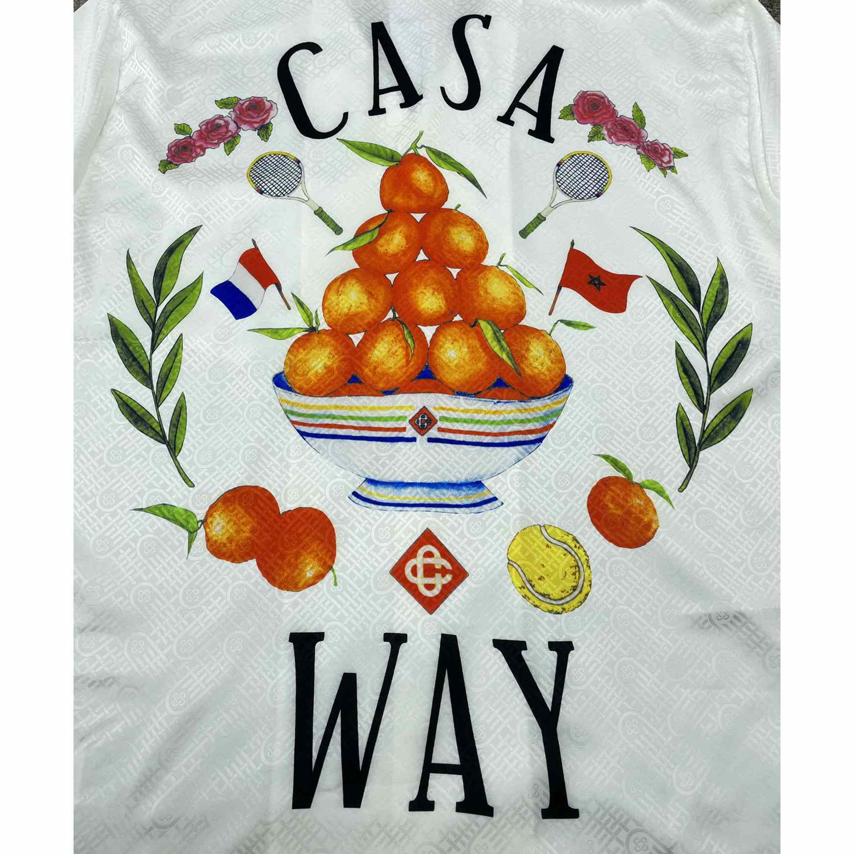 Casablanca Casa Way Monogram Shirt   CA3478 - DesignerGu