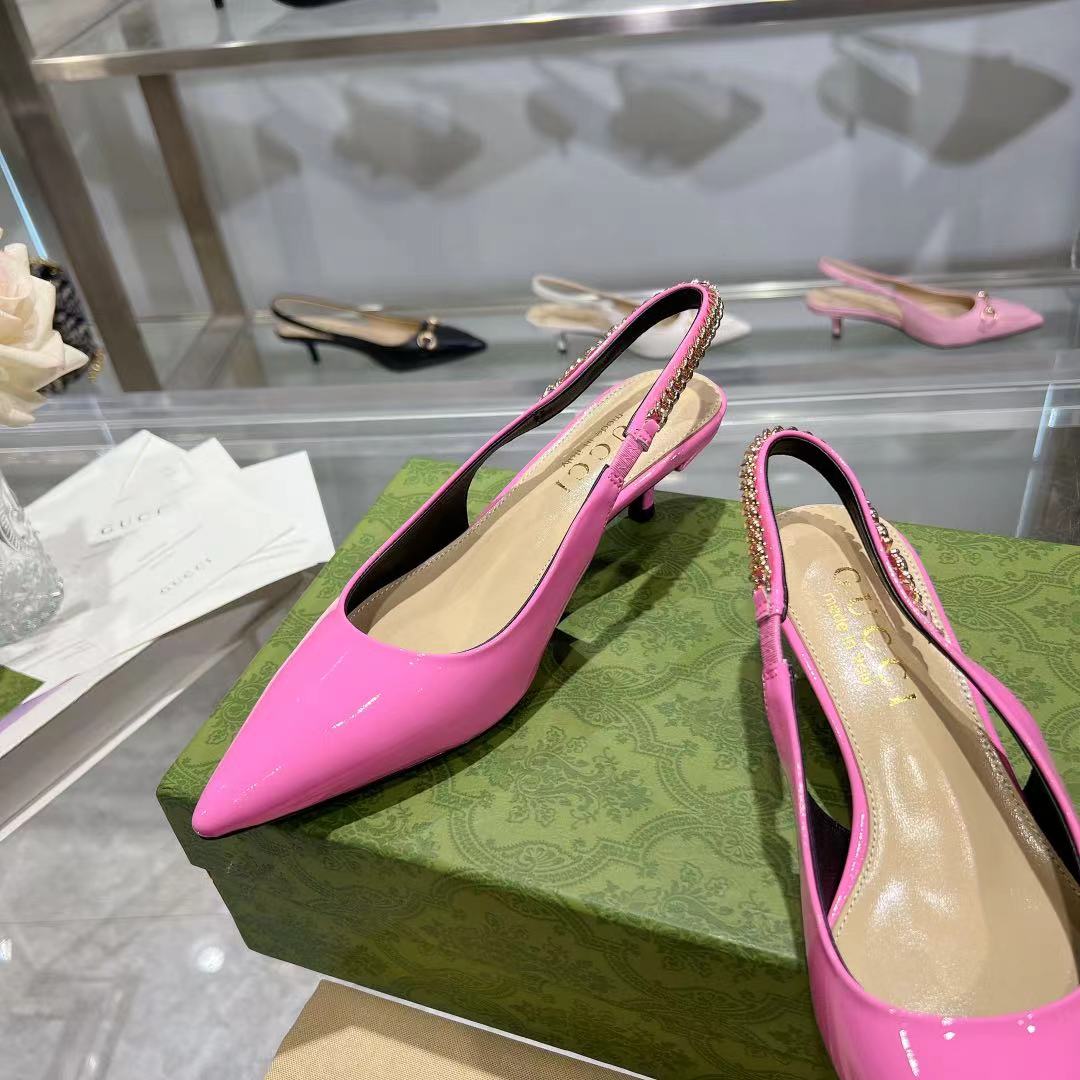 Gucci Signoria Slingback Pump - DesignerGu