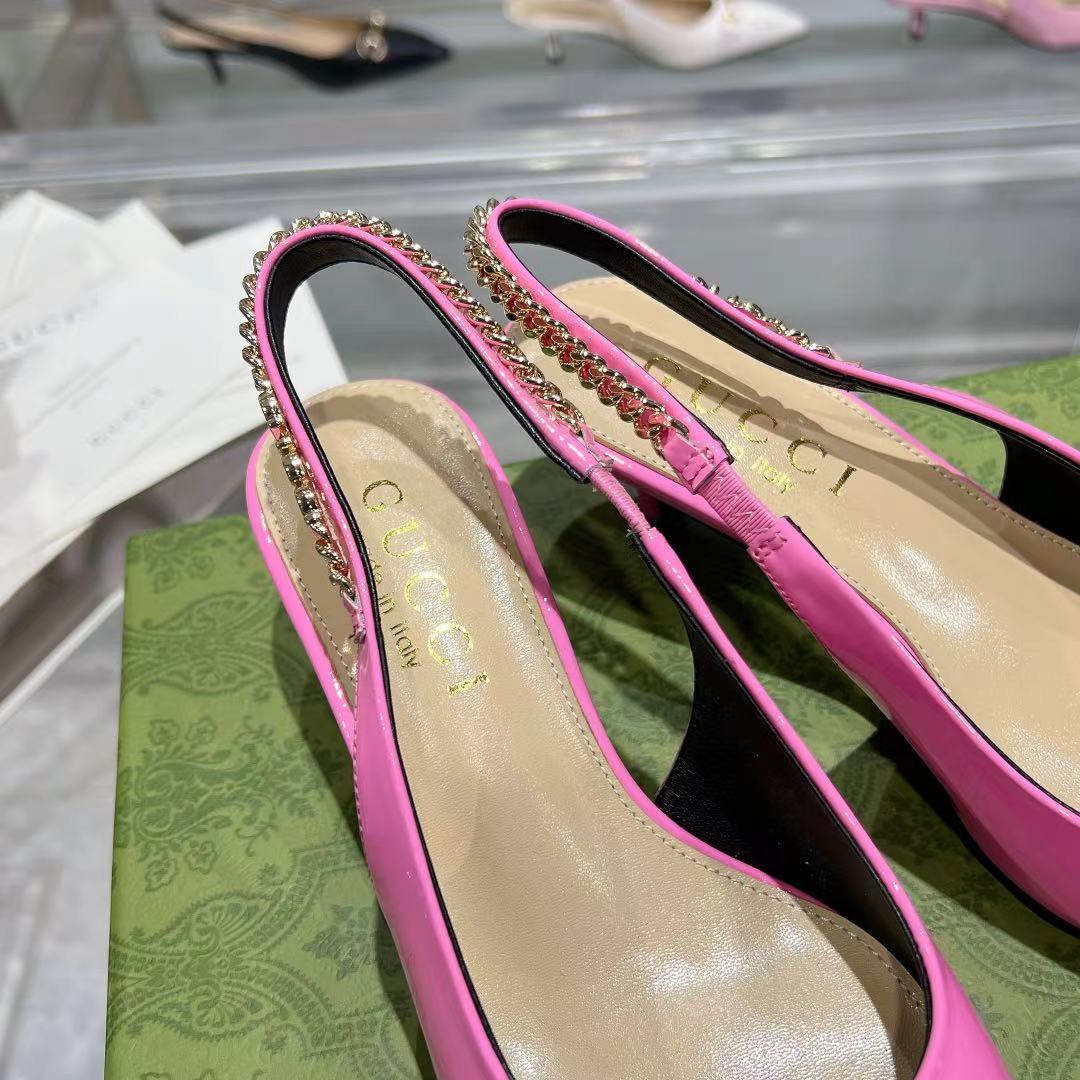 Gucci Signoria Slingback Pump - DesignerGu