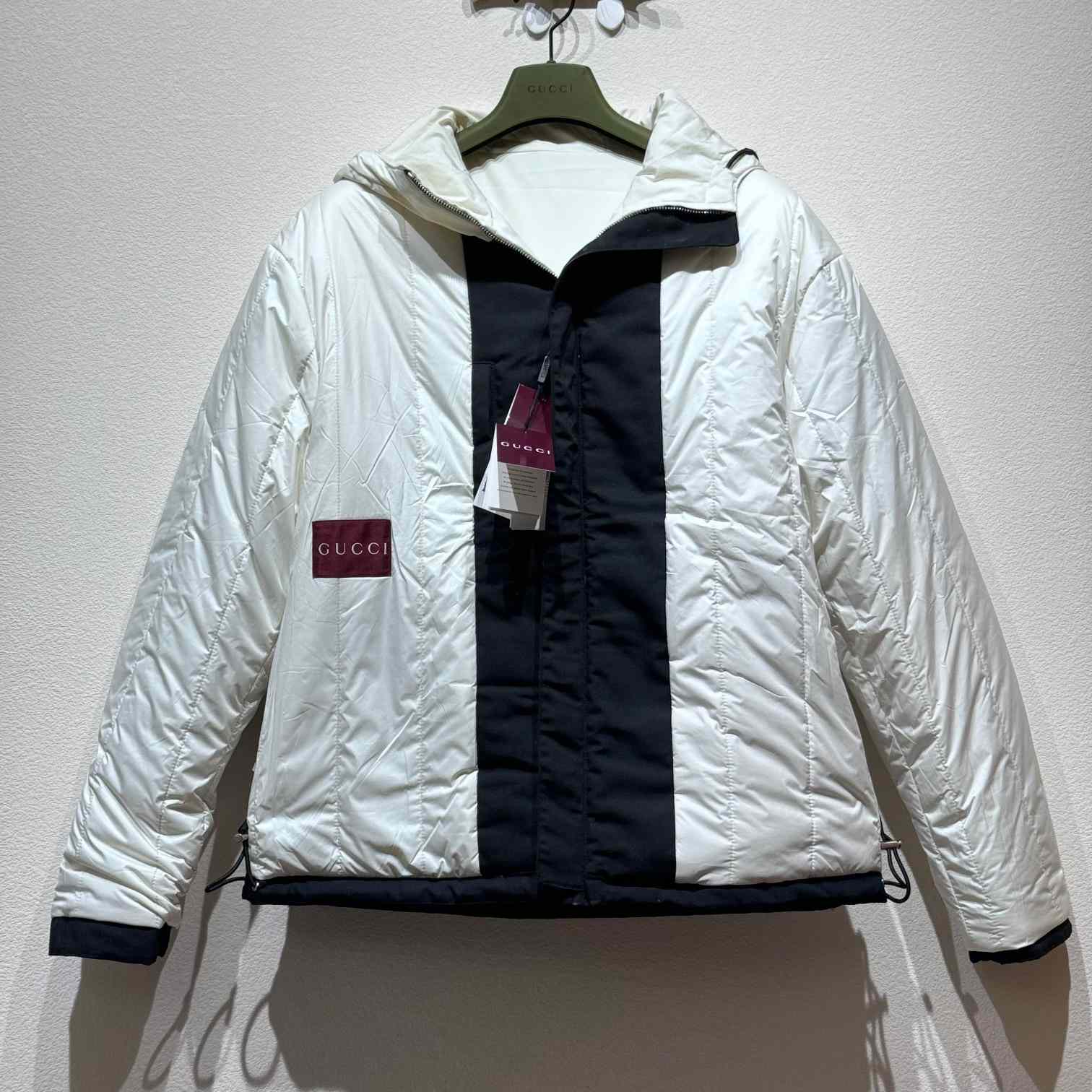 Gucci Technical Cotton Canvas Hooded Jacket - DesignerGu