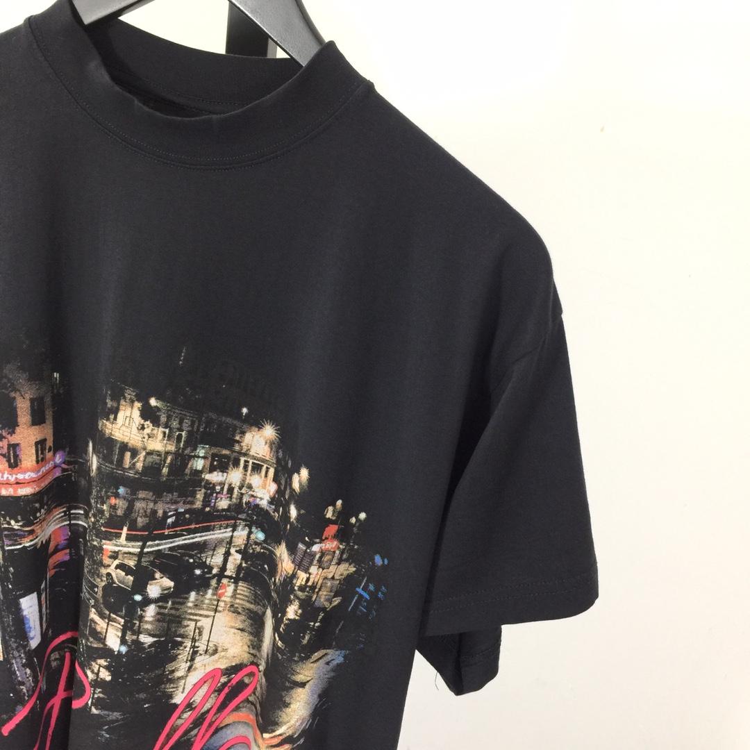 Balenciaga Pigalle T-Shirt Oversized In Black - DesignerGu