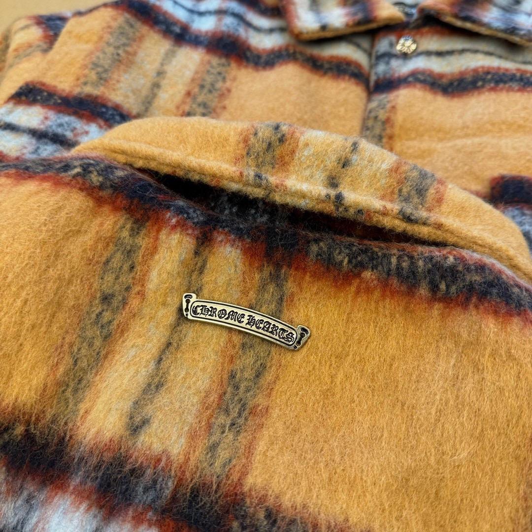 Chrome Hearts Plaid Jacket - DesignerGu