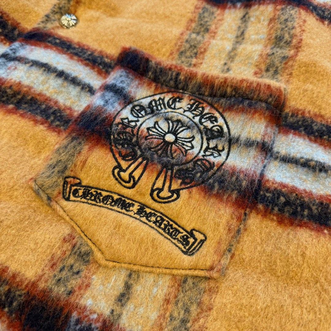 Chrome Hearts Plaid Jacket - DesignerGu