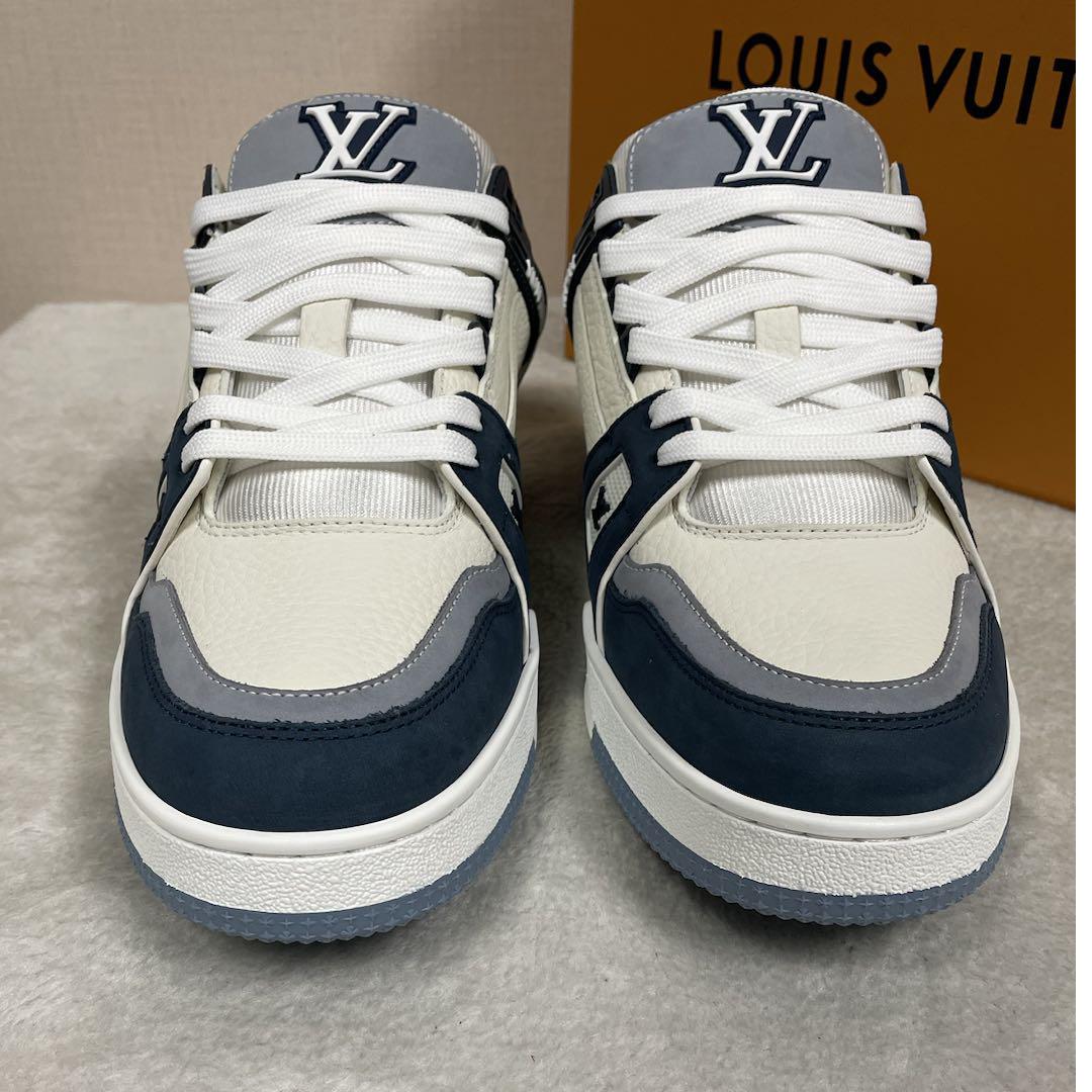 Louis Vuitton LV Trainer Sneaker       1ABLUW - DesignerGu