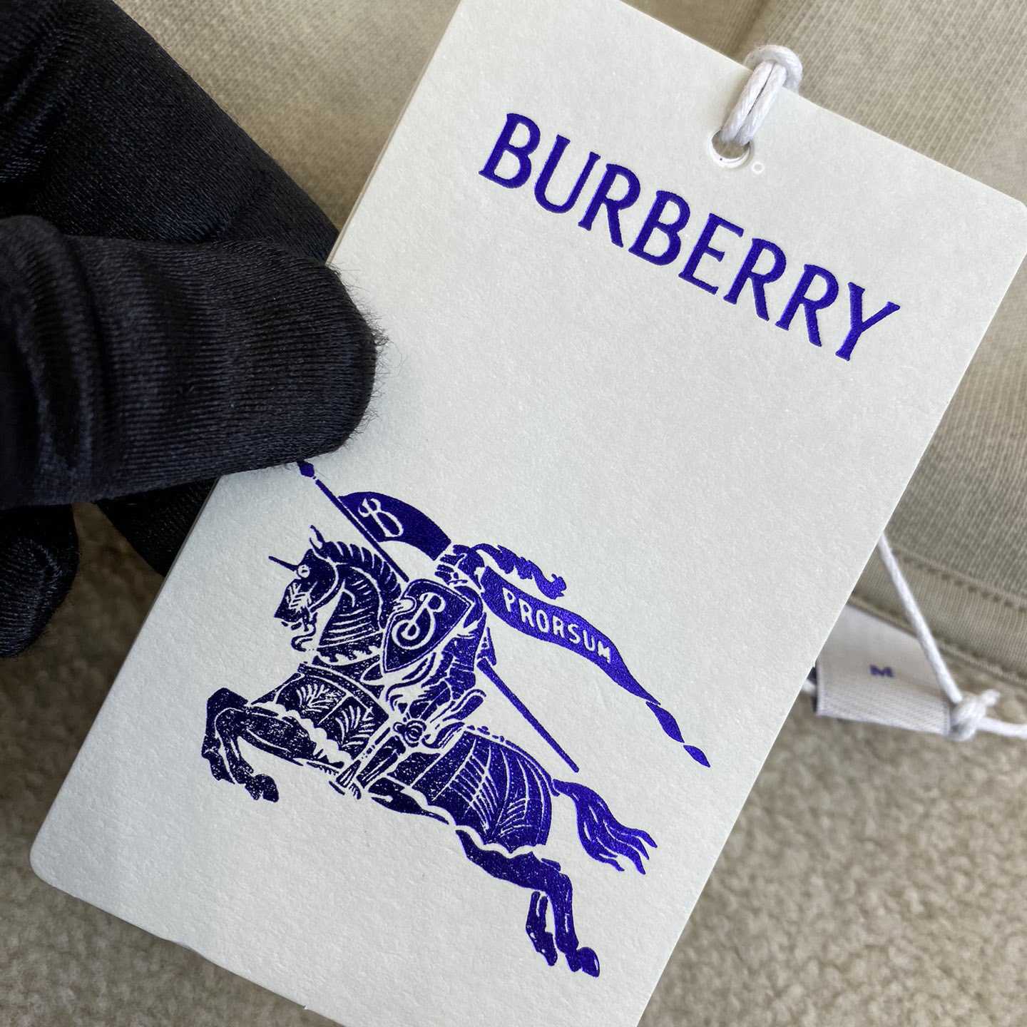 Burberry Cotton Blend Zip Hoodie - DesignerGu