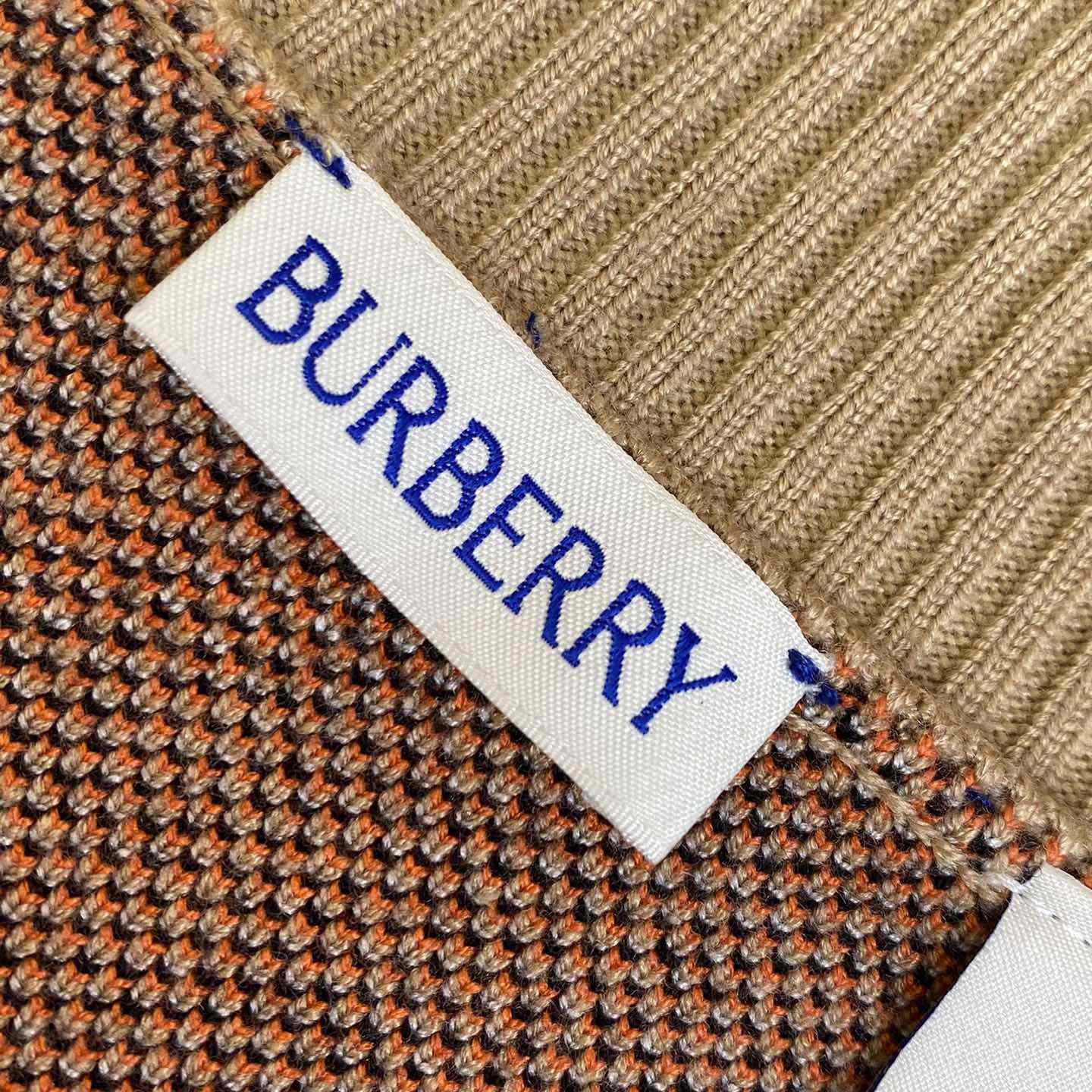 Burberry Check Wool Blend Track Jacket - DesignerGu