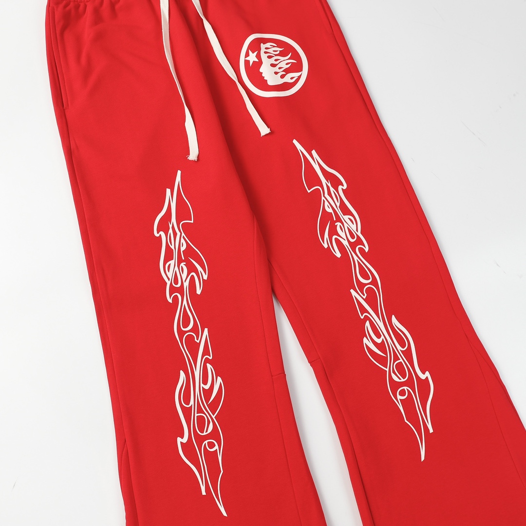 Hellstar Studios Racer Flare Sweatpants - DesignerGu