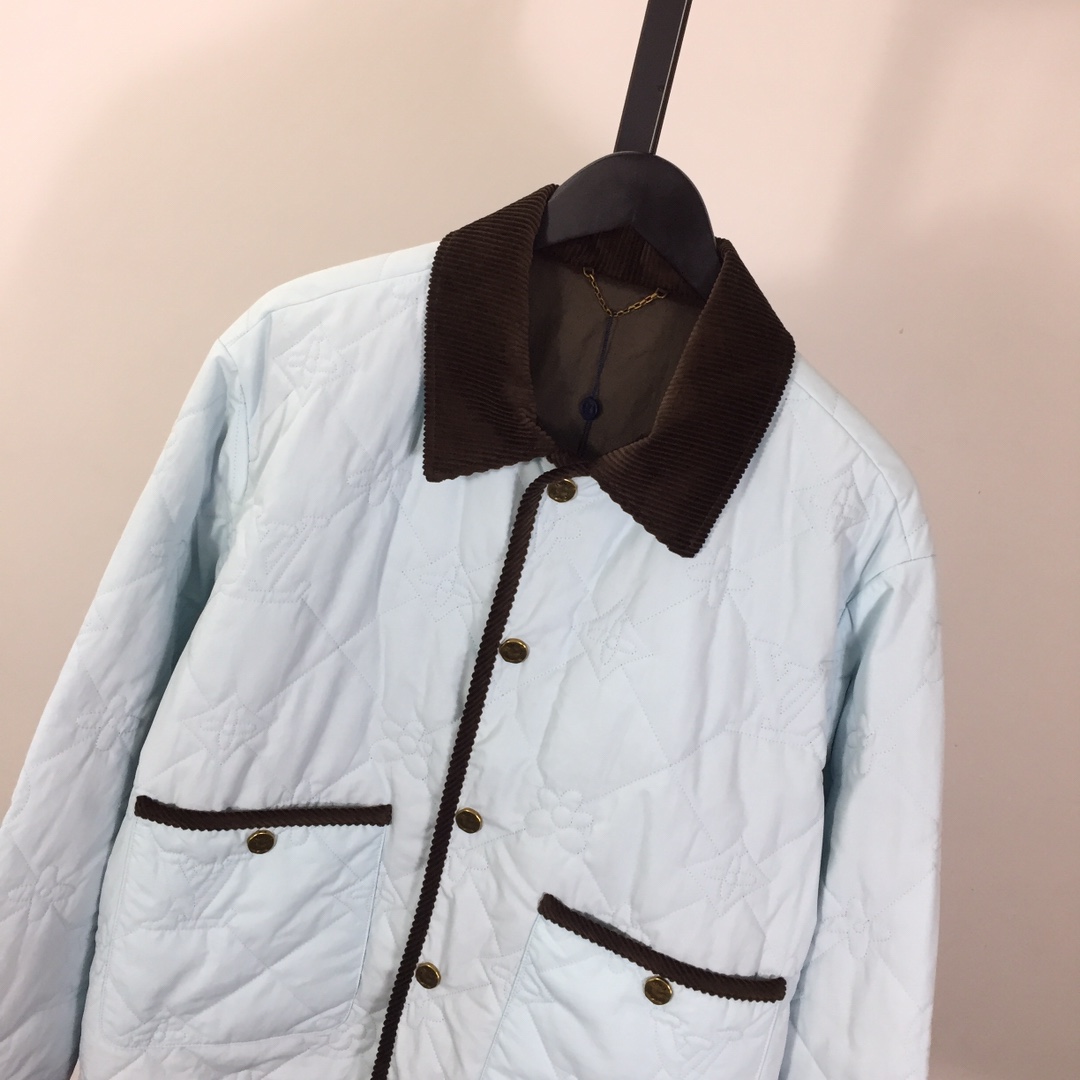 Louis Vuitton Monogram Padded Cotton Jacket  1AFPU1 - DesignerGu