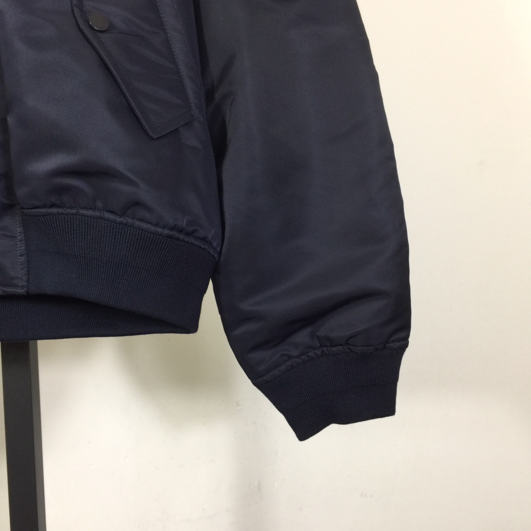 Dior Zip Out Down Bomber Jacket  - DesignerGu