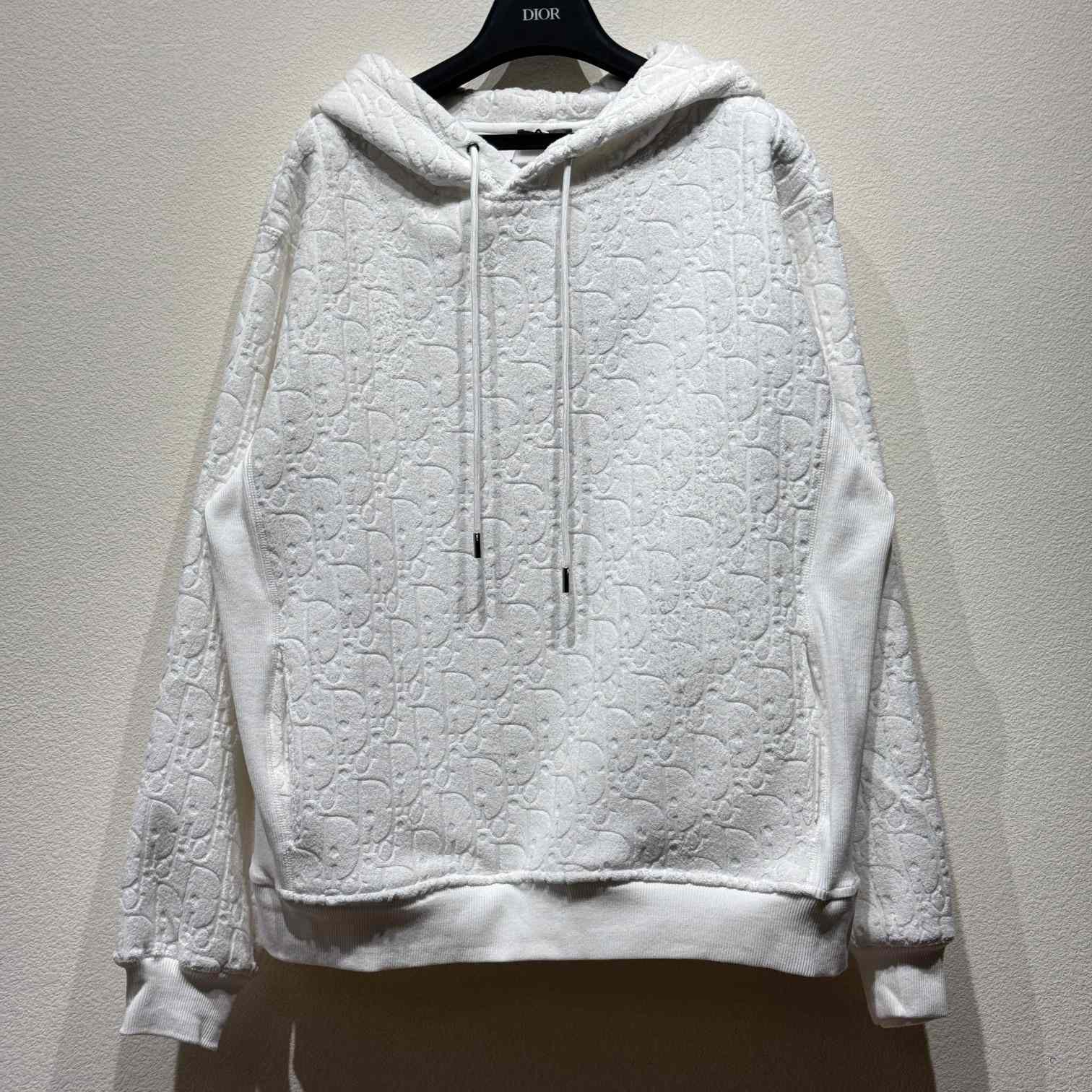 Dior Oblique Relaxed-Fit Hooded Sweatshirt - DesignerGu