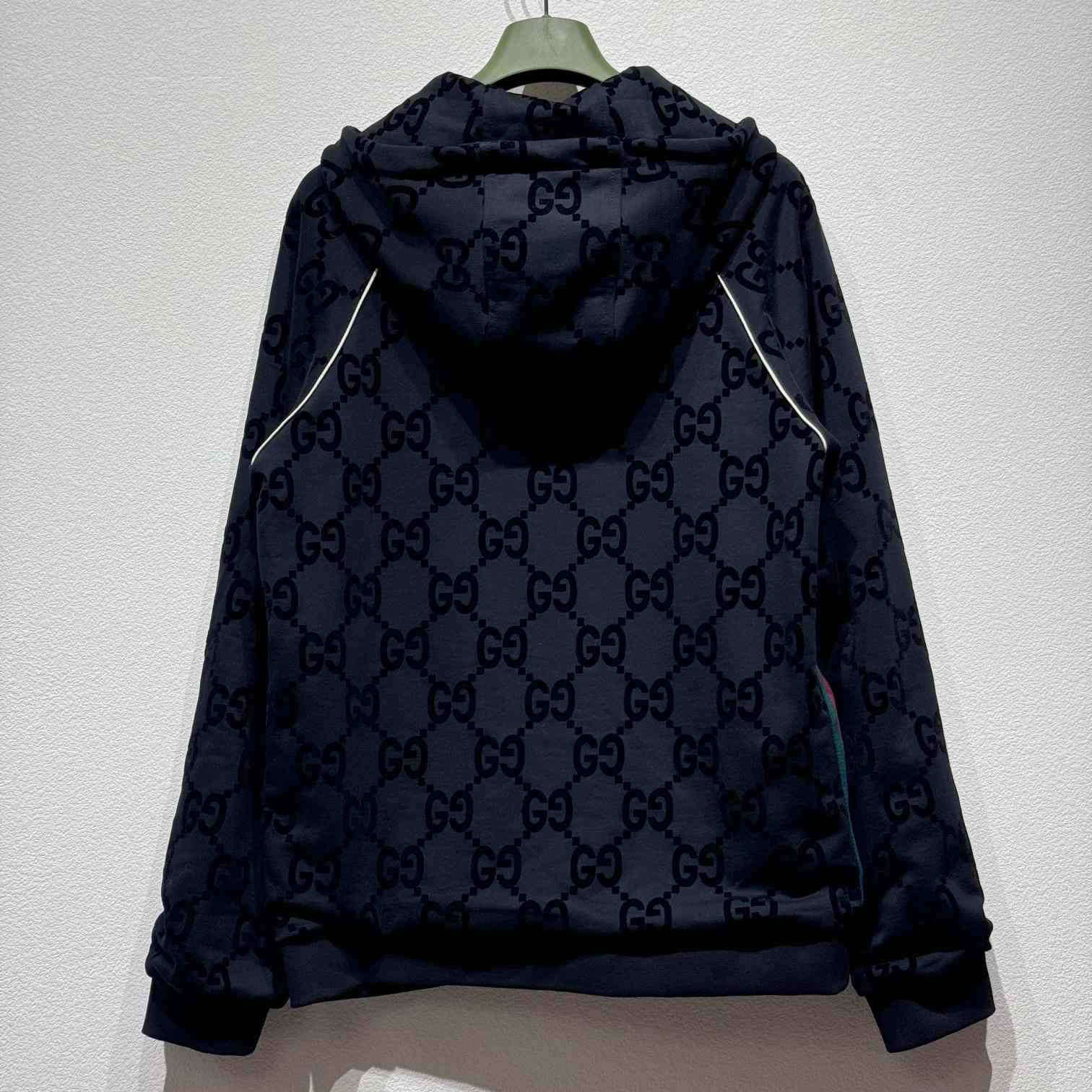 Gucci Jumbo GG Zip Jacket With Web - DesignerGu