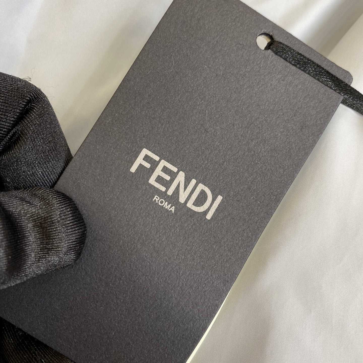 Fendi Windbreaker White Nylon Windbreaker Jacket - DesignerGu