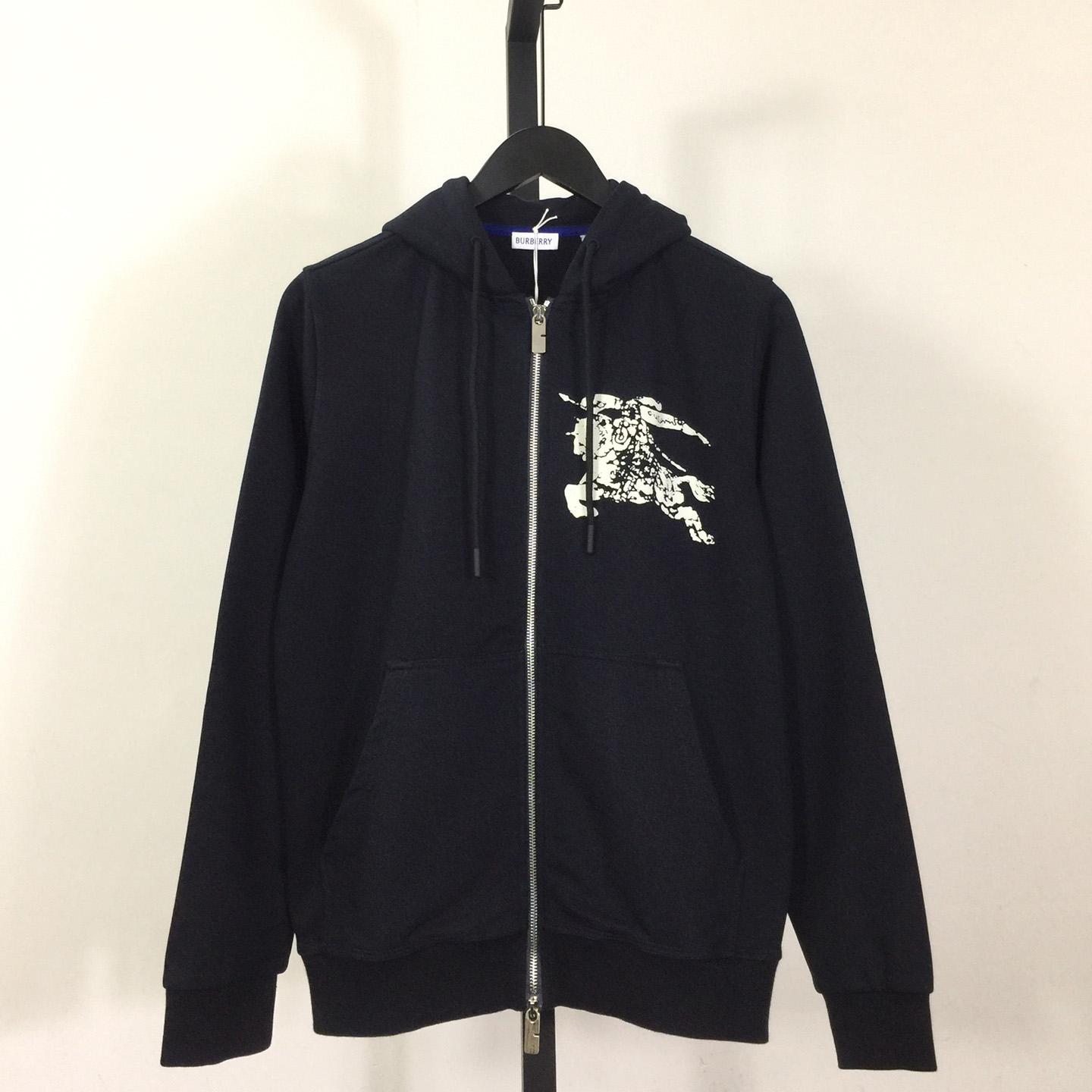 Burberry Ekd Zip-Up Hoodie - DesignerGu