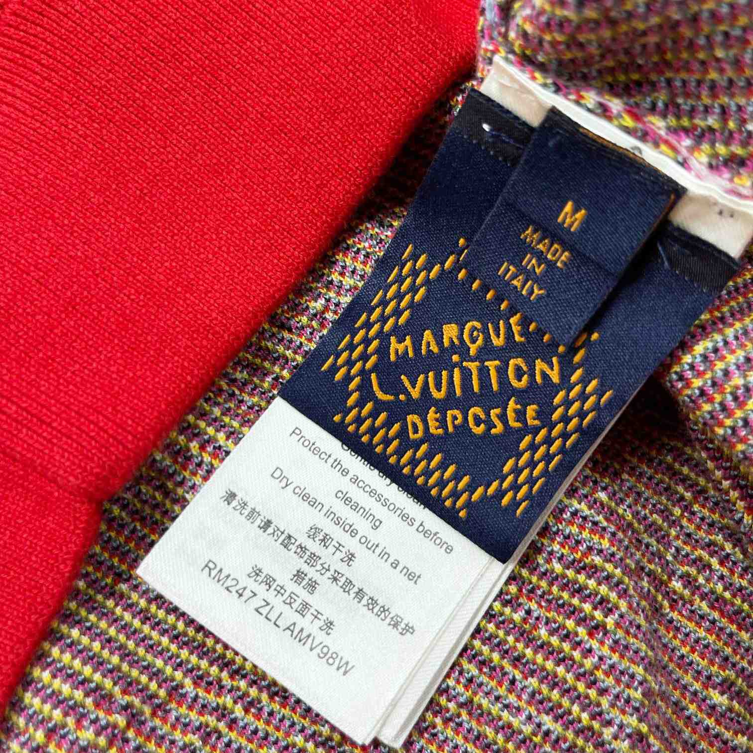 Louis Vuitton Jacquard Cotton Pullover  1AFQRZ - DesignerGu