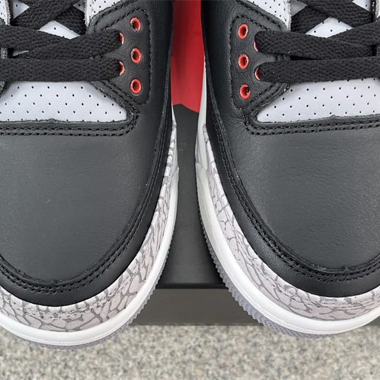 Air Jordan 3 “Black Cement Basketball Shoes     DN3707-010 - DesignerGu